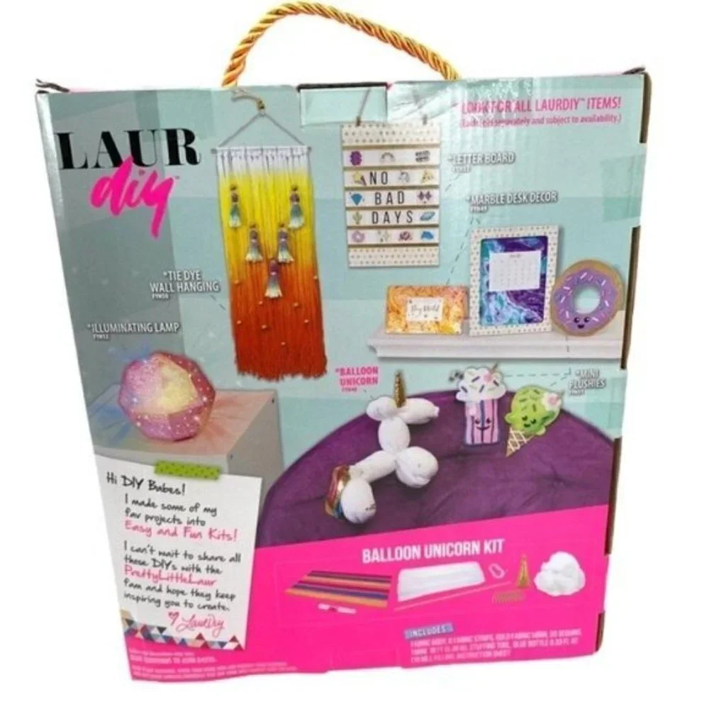 Laur DIY Balloon Unicorn Craft Kit New
